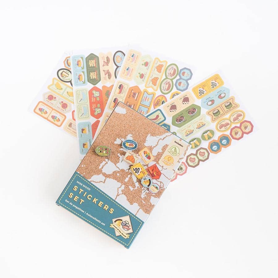 Banderitas Decorativas - Stickers Set - Misswood