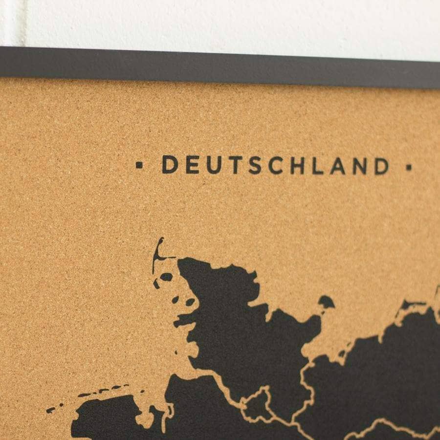 Mapa de corcho - Woody Map Natural Alemania - Misswood